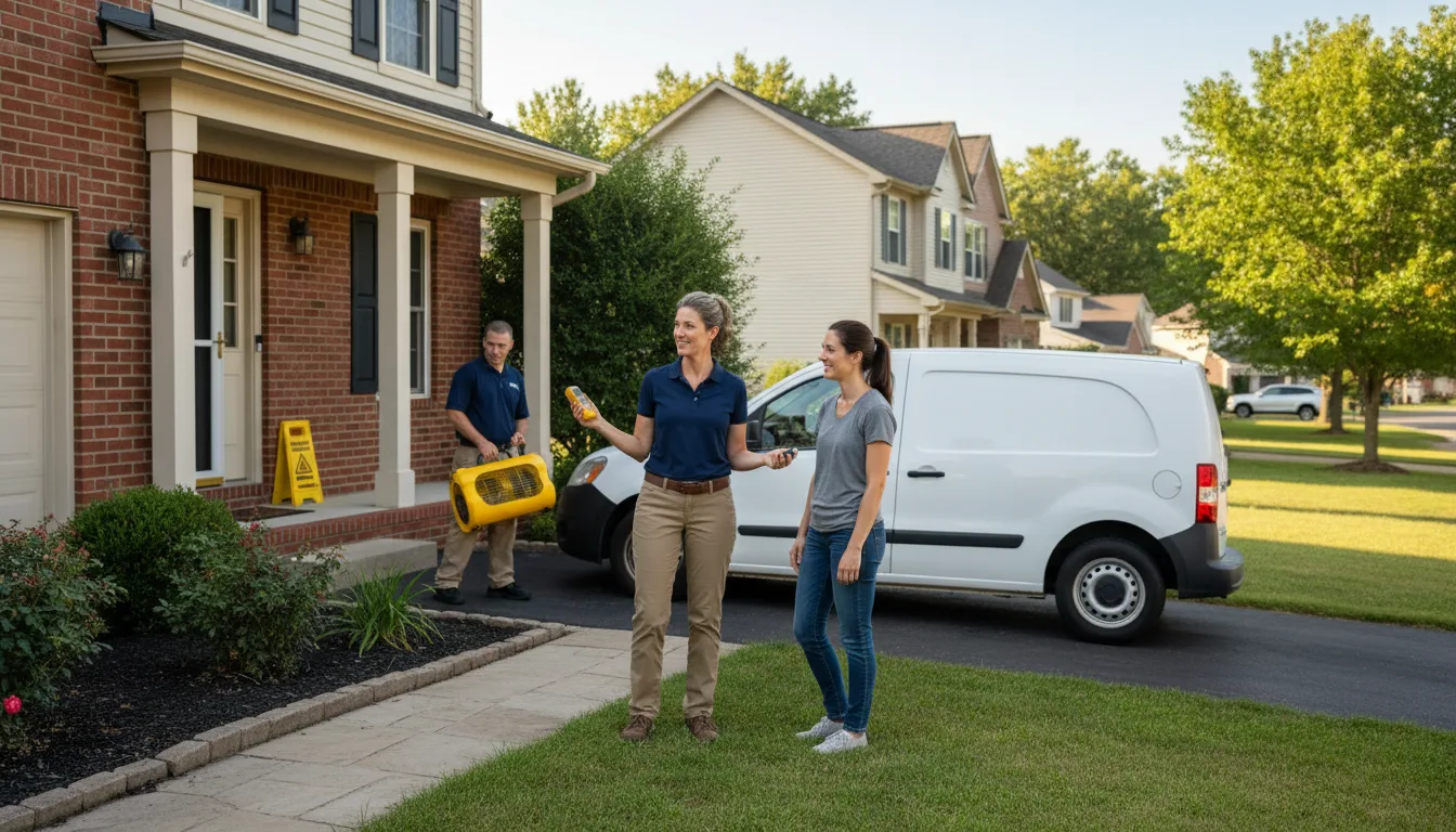 Residential water damage restoration in Jefferson, CO